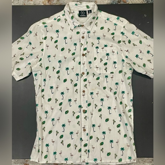 burnside Other - Burnside Cotton Shortsleeve Buttondown *Good Cond*. Size L